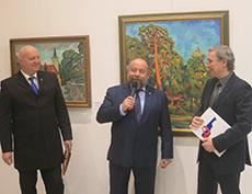 Открытие выставки "Русские художники в Словакии" в Словацком институте в Москве