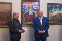 Открытие персональной выставки Петра Стронского в Санкт-Петербурге